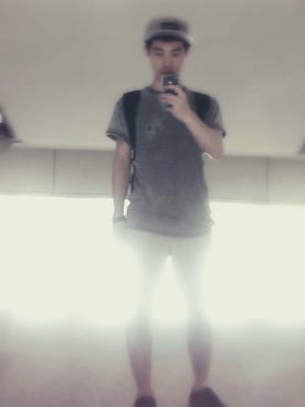 「Diamondのアイテム」を使った、W_ustacheさん（メンズ・165cm）の春コーディネート