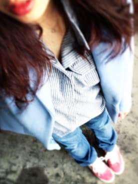 Meina Yamazakiさん（レディース・157cm）の冬コーディネート