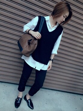ベストを使った カッコイイ女子 のレディースコーディネート一覧 Wear ベストを使った カッコイイ女子 のレディースコーディネート一覧 Wear