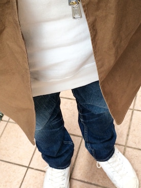 「nonnative（ノンネイティブ）のアイテム（その他アウター）」を使った、Motoki Toyoizumiさん（メンズ・180cm）の冬コーディネート