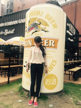 あやなさん（レディース・164cm）の夏コーディネート