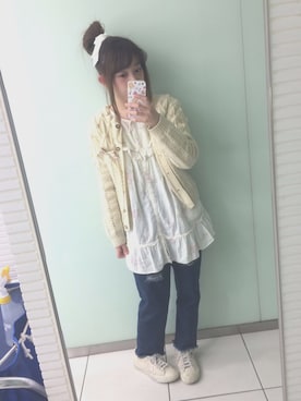 「SWATi（スワティ）のアイテム」を使った、みほ  さん（レディース・148cm）の春コーディネート