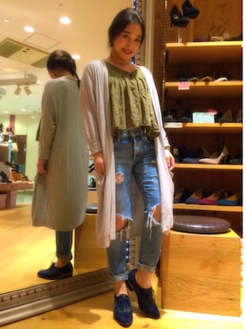 「coordinate」｜R&E_REZOY本部staffさん（レディース・153cm）の秋コーディネート