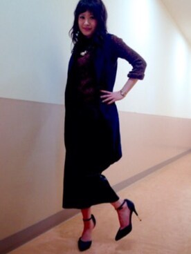 R&E_REZOY本部staffさん(レディース・160cm)の秋コーディネート