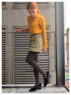 R&E_REZOY本部staffさん（レディース・162cm・30代）の秋コーディネート