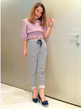 「pumps」｜R&E_REZOY本部staffさん（レディース・153cm）の秋コーディネート