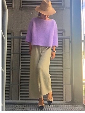 R&E_REZOY本部staffさん（レディース・162cm・30代）の秋コーディネート