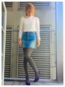 「アイテム（パンプス）」を使った、R&E_REZOY本部staffさん（レディース・162cm・30代）の秋コーディネート