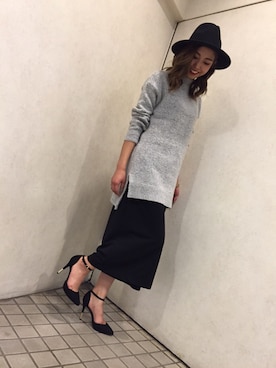 R&E_REZOY本部staffさん(レディース・157cm)の秋コーディネート