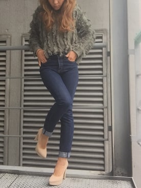 R&E_REZOY本部staffさん（レディース・162cm・30代）の春コーディネート