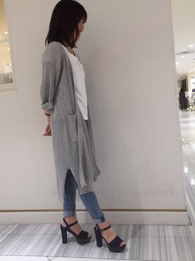 R&E_REZOY本部staffさん（レディース・149cm）の春コーディネート