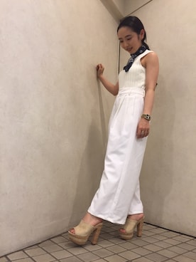 R&E_REZOY本部staffさん(レディース・151cm)の春コーディネート