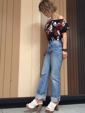 R&E_REZOY本部staffさんのコーディネート
