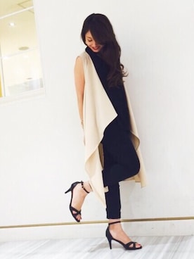 R&E_REZOY本部staffさん（レディース・155cm）の夏コーディネート