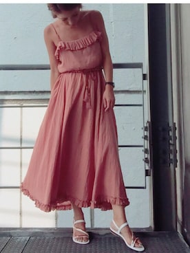 R&E_REZOY本部staffさん(レディース・162cm)の夏コーディネート