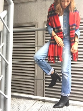 R&E_REZOY本部staffさん(レディース・162cm)の秋コーディネート