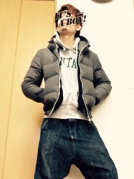 「Jungle Storm（ジャングルストーム）のアイテム（パンツ）」を使った、たちつてさん（メンズ・173cm）の春コーディネート
