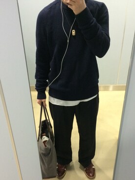 「Paul Smith（ポールスミス）のアイテム（サンダル）」を使った、じょーちゅーさん（メンズ・170cm）の春コーディネート