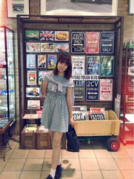 「merry jenny（メリージェニー）のアイテム（その他）」を使った、lisalion1019さん（レディース・165cm）の秋コーディネート