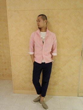 小島さん（メンズ・178cm）の春コーディネート