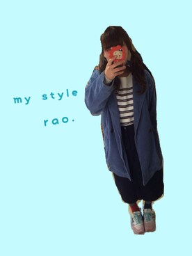 らおさん（レディース・152cm）の冬コーディネート