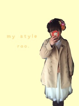 「Dr. Martens（ドクターマーチン）のDr.Martens (ドクターマーチン)/1461 3EYE GIBSON SHOES（その他シューズ）」を使った、らおさん（レディース・152cm）の冬コーディネート