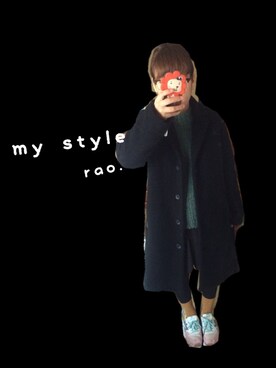 らおさん（レディース・152cm）の冬コーディネート