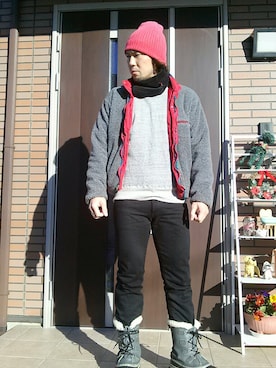 「アイテム（その他アウター）」を使った、tomolex さん（メンズ・172cm・30代）の冬コーディネート