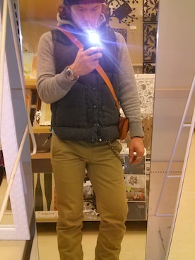 「アイテム（リング）」を使った、tomolex さん（メンズ・172cm・30代）の冬コーディネート