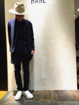 青木/HAREHEPFIVEさん(メンズ・174cm)の冬コーディネート
