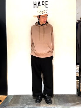 青木/HAREHEPFIVEさん（メンズ・174cm）の春コーディネート