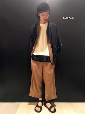 「Teva（テバ）のアイテム」を使った、青木/HAREHEPFIVEさん（メンズ・174cm）の夏コーディネート