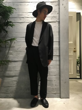 「CAMBER（キャンバー）のアイテム」を使った、青木/HAREHEPFIVEさん（メンズ・174cm）の夏コーディネート