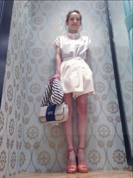 ASAHIさん（レディース・160cm）の春コーディネート