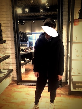 「STEPHAN SCHNEIDER（ステファンシュナイダー）のアイテム（ジャケット/アウター）」を使った、大窪さん（メンズ・176cm）の冬コーディネート