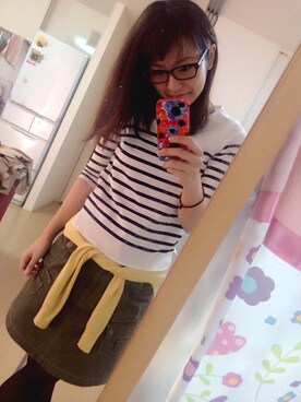 ゆみちょりさん（レディース・160cm）の春コーディネート