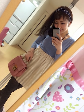 ゆみちょりさん(レディース・160cm)の春コーディネート