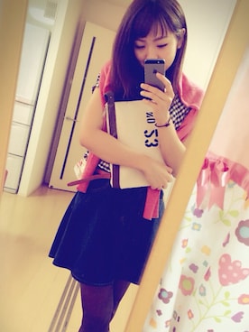 ゆみちょりさん（レディース・160cm）の春コーディネート