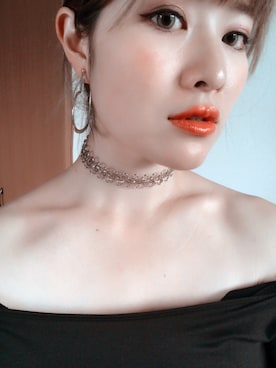 「Yves Saint Laurent（イヴサンローラン）のアイテム（口紅/リップティント/グロス）」を使った、たなはるさん（レディース・168cm）の秋コーディネート