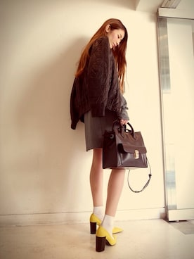 「ISABEL MARANT（イザベルマラン）のアイテム（ワンピース/ドレス）」を使った、MOGGIE CO-OP STAFFさん（レディース・168cm）の春コーディネート