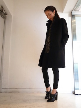 「ISABEL MARANT（イザベルマラン）のアイテム（ワンピース/ドレス）」を使った、MOGGIE CO-OP STAFFさん（レディース・168cm）の秋コーディネート