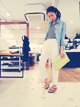 「ISABEL MARANT（イザベルマラン）のアイテム」を使った、MOGGIE CO-OP STAFFさん（レディース・168cm）の冬コーディネート