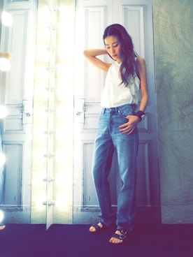 「ISABEL MARANT」｜MOGGIE CO-OP STAFFさん（レディース・168cm）の夏コーディネート