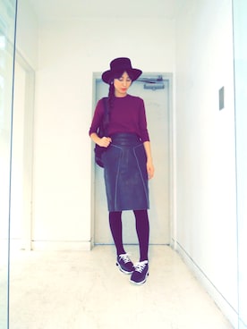 「ISABEL MARANT（イザベルマラン）のアイテム（トップス）」を使った、MOGGIE CO-OP STAFFさん（レディース・168cm）の秋コーディネート