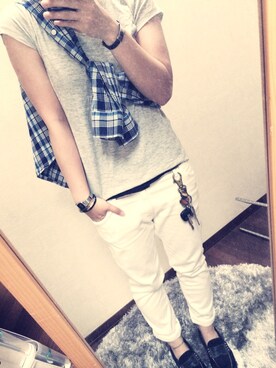 xxxmanyxxxさん（レディース・153cm）の夏コーディネート