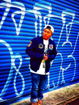 「SQUAIR（スクエア）のアイテム」を使った、ばやしさん（メンズ・164cm）の秋コーディネート