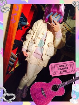 「ファンシー」｜「アイテム（ブルゾン）」を使った、ゆいゆいさん（レディース・156cm）の冬コーディネート