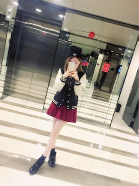 「Major made（Major made）のアイテム（ジャケット/アウター）」を使った、JoylensCeciLさん（レディース・161cm）の秋コーディネート