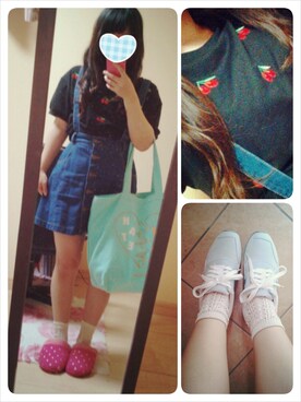 しまこさん（レディース・146cm）の夏コーディネート