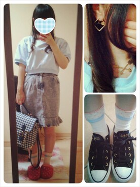 しまこさん（レディース・146cm）の秋コーディネート